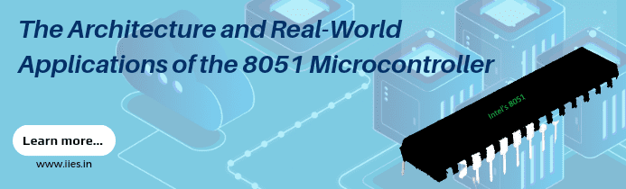 The Architecture and Real world Applications of 8051 Microcontrollers