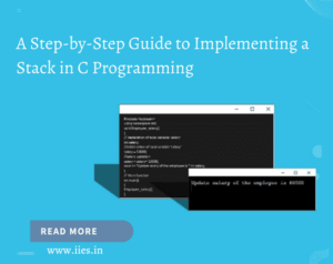 A Step-by-Step Guide to Implementing a Stack in C Programming