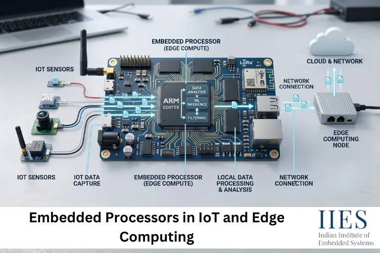Embedded Processors in IoT and Edge Computing