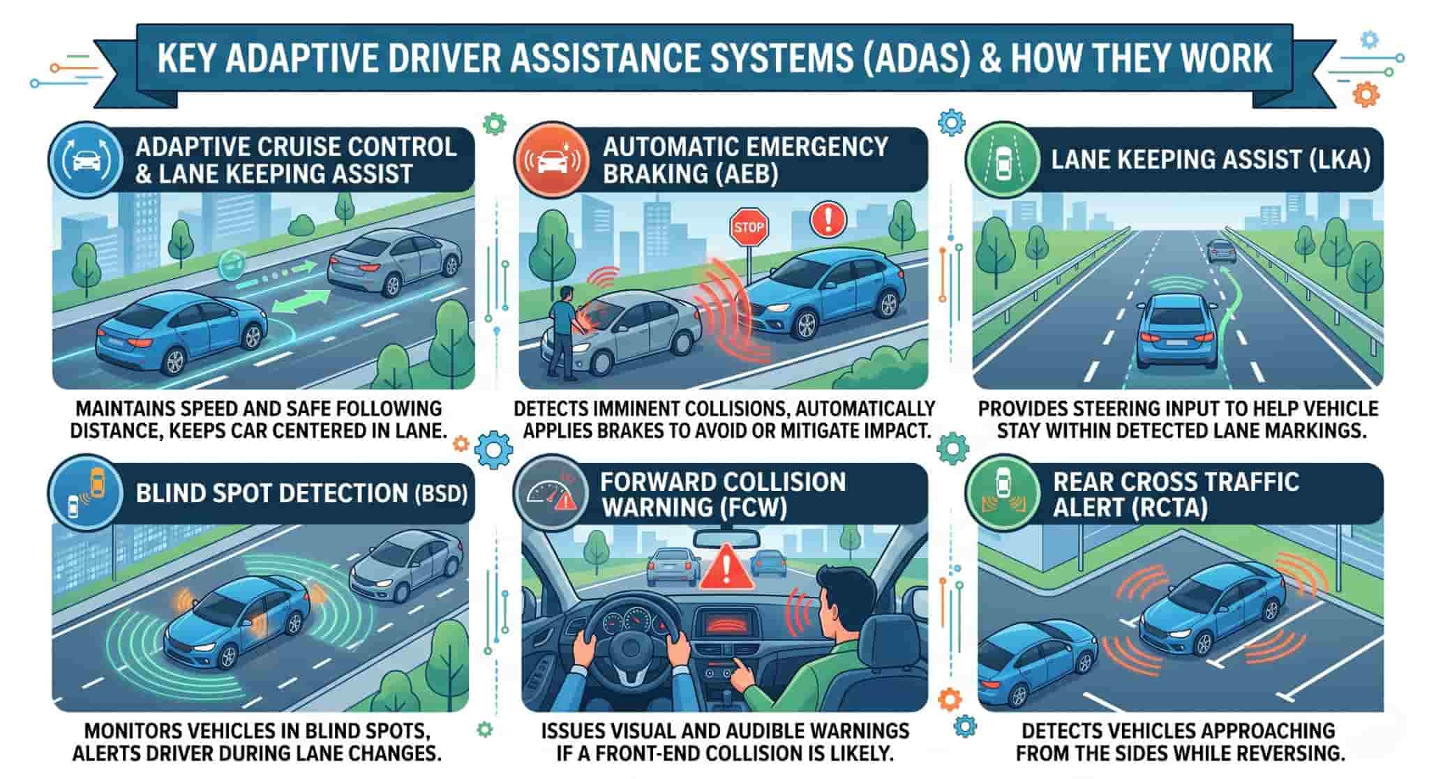 Types of ADAS Systems section