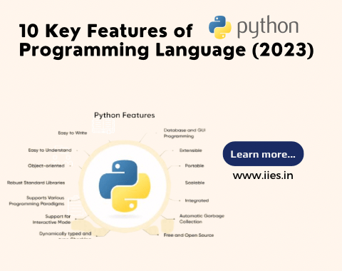 10 Key Features of Python Programming Language (2023) - IIES