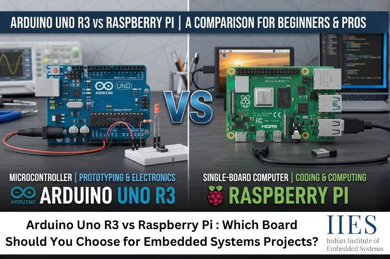 Arduino Uno R3 vs Raspberry Pi Which Board Should You Choose for Embedded Systems Projects