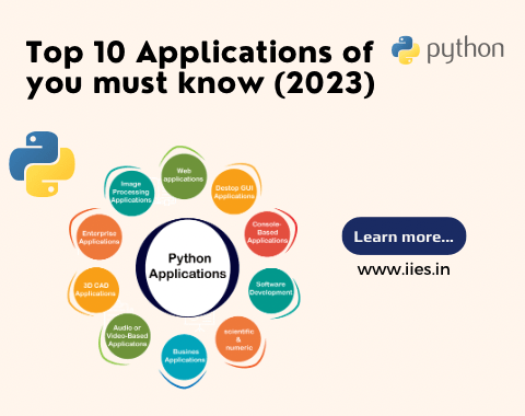 Top 10 Applications of Python You Must Know (2023) - IIES