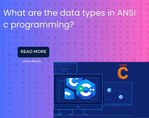 What are the data types in ANSI C Programming? - IIES