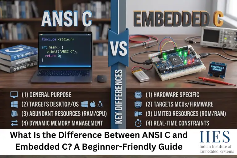 What Is the Difference Between ANSI C and Embedded C A Beginner-Friendly Guide