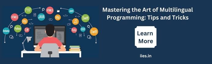 Mastering the Art of Multilingual Programming: Tips and Tricks - iies