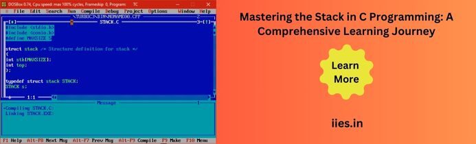 Mastering the Stack in C Programming: A Comprehensive Learning Journey - iies