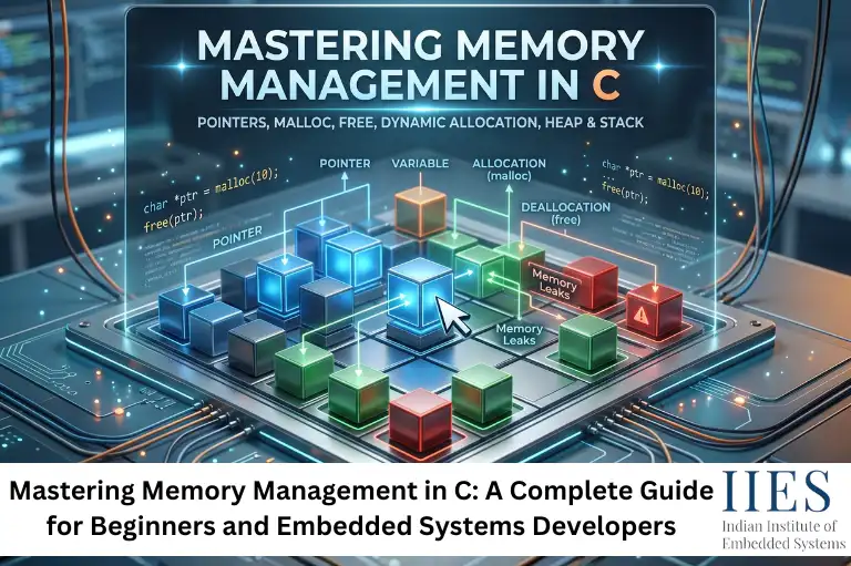 Mastering Memory Management in C A Complete Guide for Beginners and Embedded Systems Developers