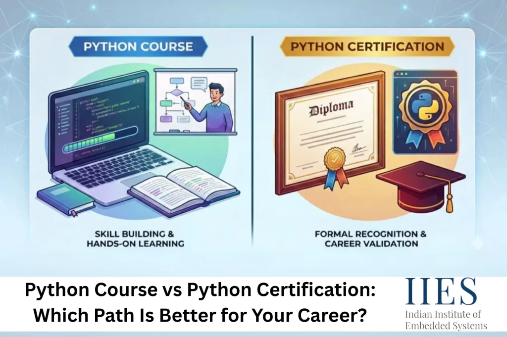 Python Course vs Python Certification