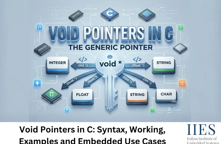 Void Pointers in C: Syntax, Working, Examples and Embedded Use Cases