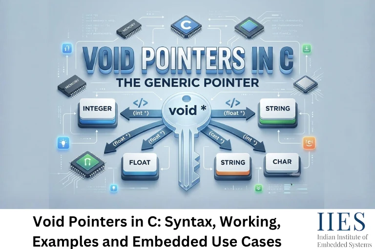 Void Pointers in C: Syntax, Working, Examples and Embedded Use Cases