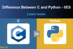 Difference between C and Python - IIES