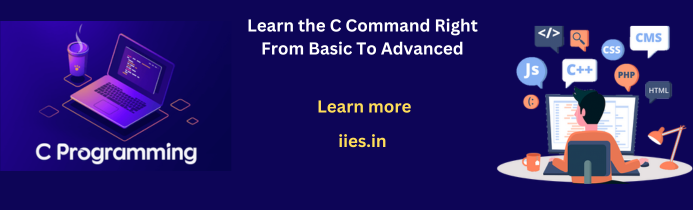 Learn the C Command Right From Basic To Advanced