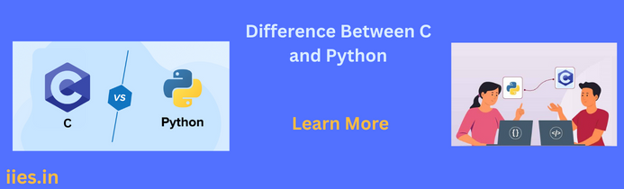 Difference Between C and Python - IIES