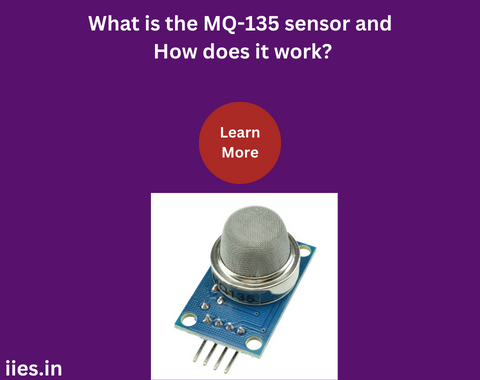 What is the MQ-135 sensor and how does it work?