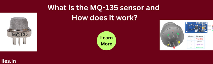 What is the MQ-135 sensor and how does it work?