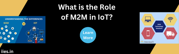 What is the Role of M2M in IoT?