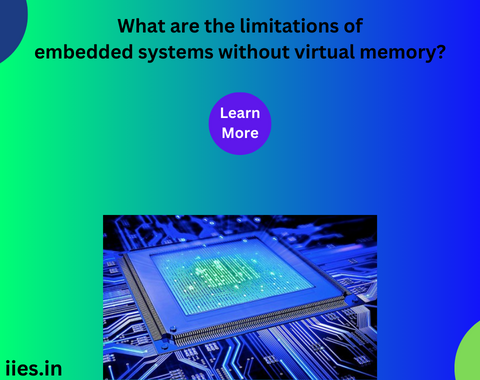 What are the limitations of embedded systems without virtual memory?