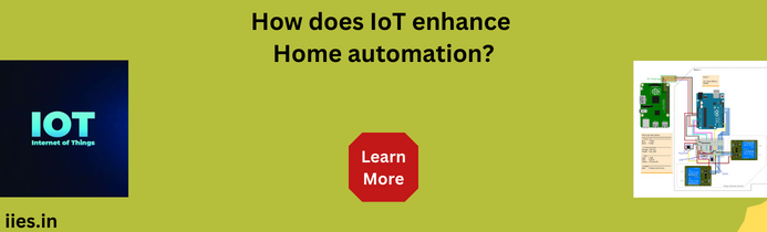 How does IoT enhance home automation?