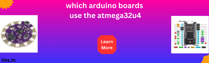 which arduino boards use the atmega32u4