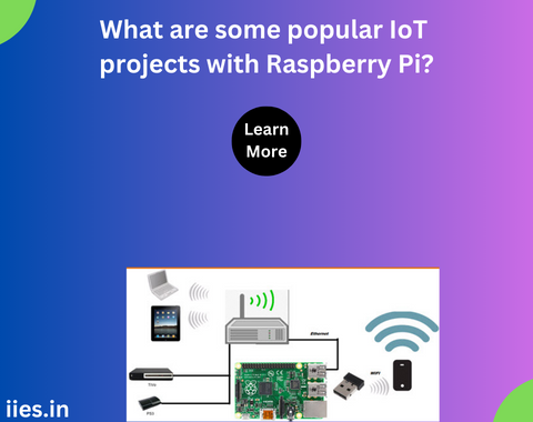 What are some popular IoT projects with Raspberry Pi?