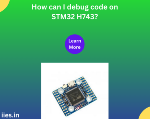 How can I debug code on STM32 H743?