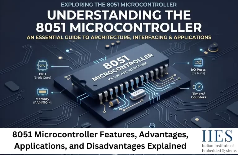 8051 Microcontroller Features, Advantages, Applications, and Disadvantages Explained