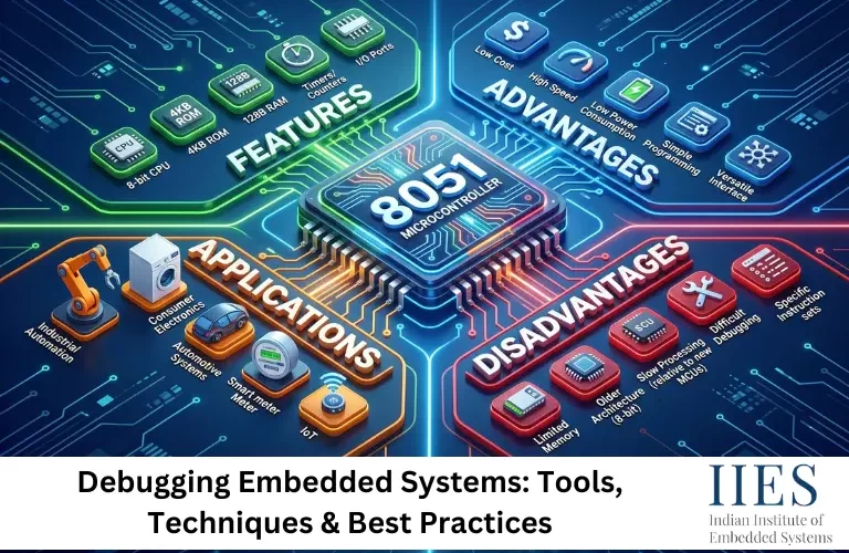8051 Microcontroller Features, Advantages, Applications, and Disadvantages Explained