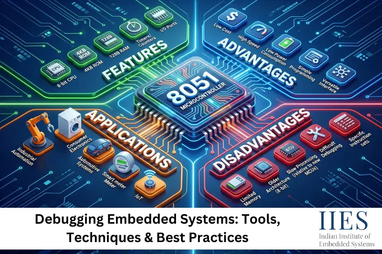 8051 Microcontroller Features, Advantages, Applications, and Disadvantages Explained