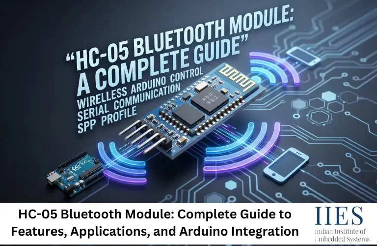 HC-05 Bluetooth Module Complete Guide to Features, Applications, and Arduino Integration