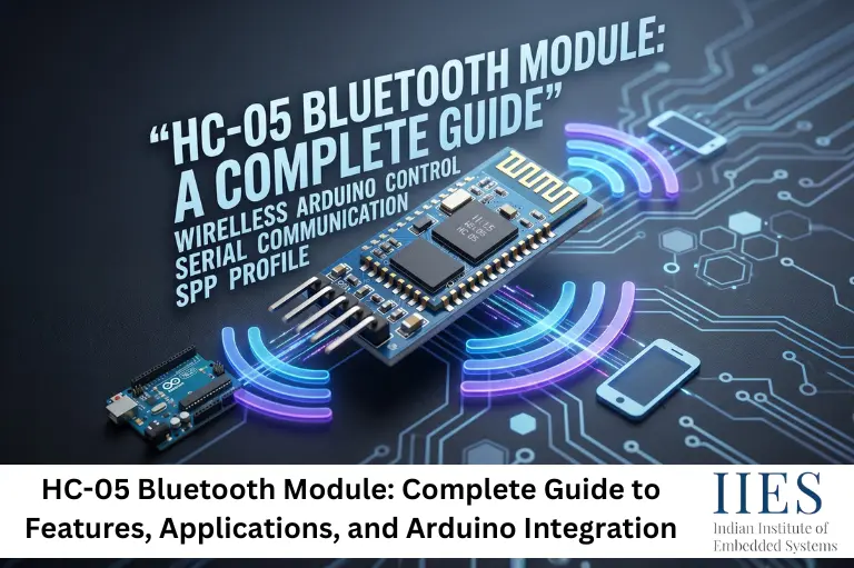 HC-05 Bluetooth Module Complete Guide to Features, Applications, and Arduino Integration