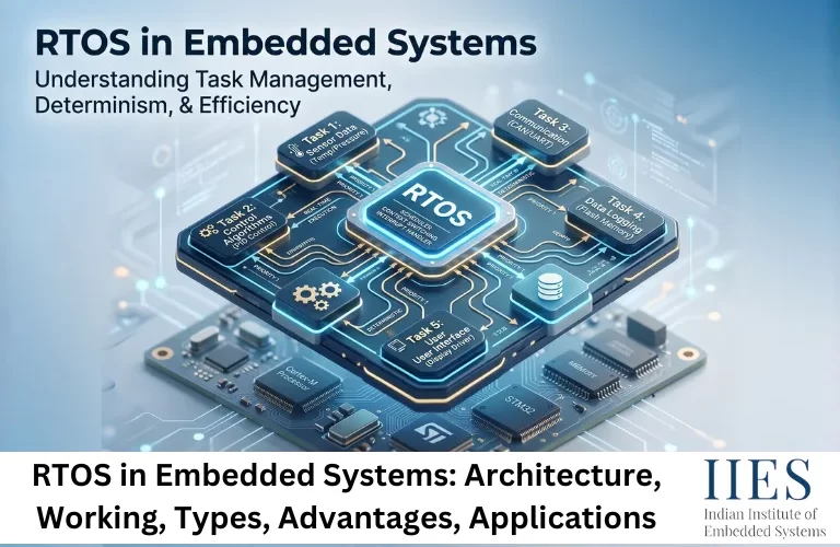 RTOS in Embedded Systems Architecture, Working, Types, Advantages, Applications