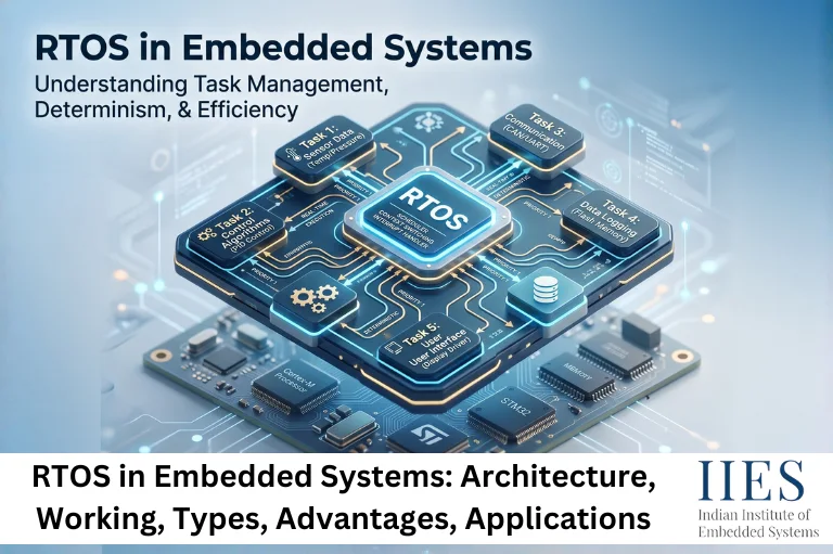 RTOS in Embedded Systems Architecture, Working, Types, Advantages, Applications