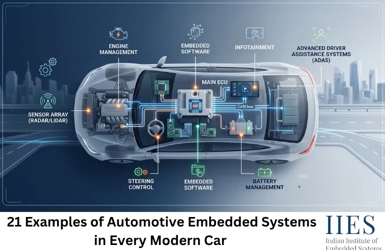 21 Examples of Automotive Embedded Systems in Every Modern Car