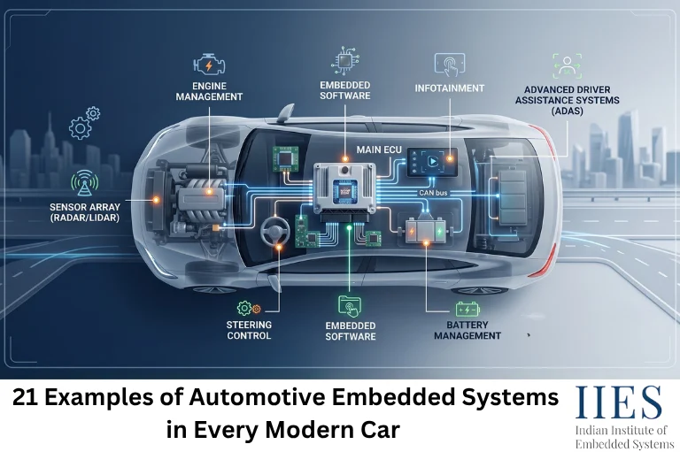 21 Examples of Automotive Embedded Systems in Every Modern Car
