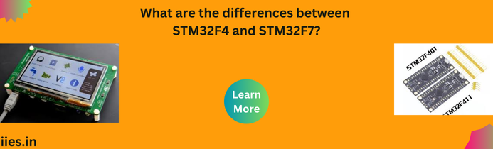 What are the differences between STM32F4 and STM32F7?