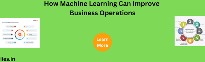 How can machine learning improve business operations?