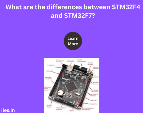 What are the differences between STM32F4 and STM32F7?