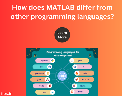 How does MATLAB differ from other programming languages?