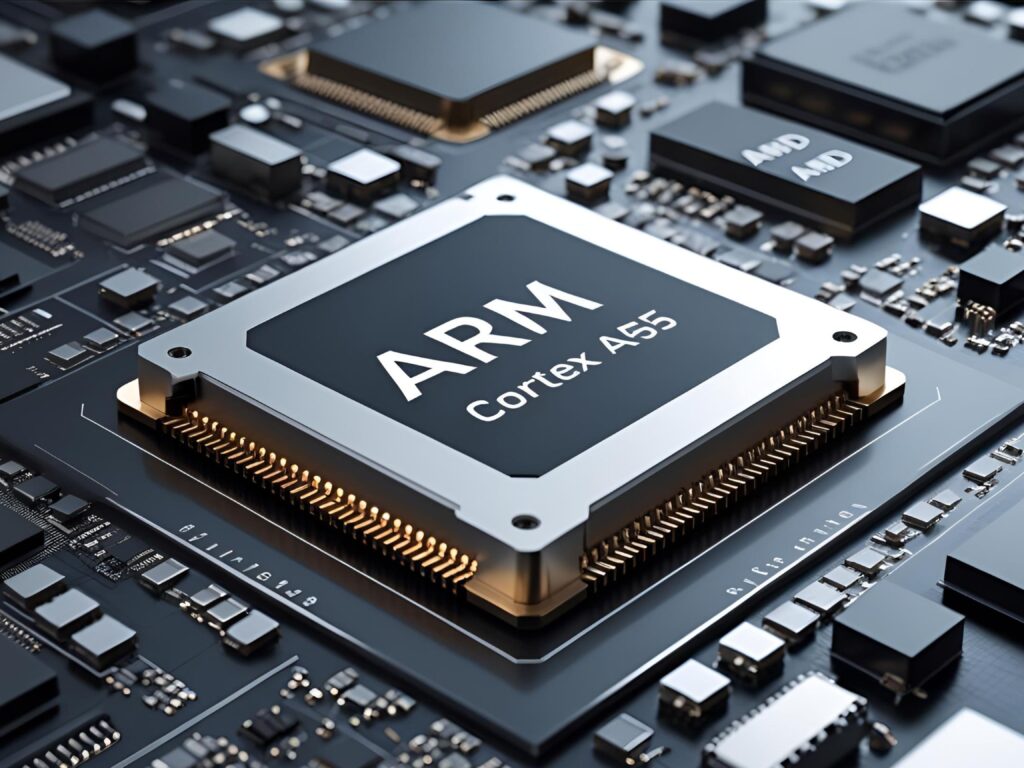 Comparison of Arm Cortex A55 with other ARM cores for IoT applications and learning