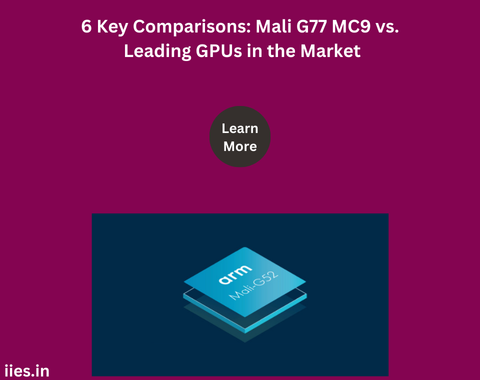 6 Key Comparisons: Mali G77 MC9 vs. Leading GPUs in the Market