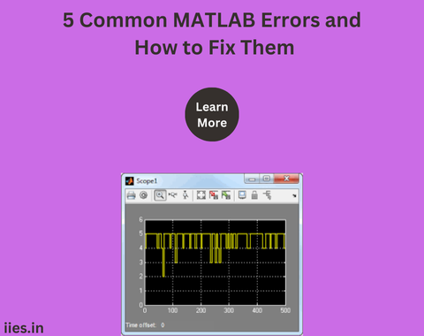 5 Common MATLAB Errors and How to Fix Them