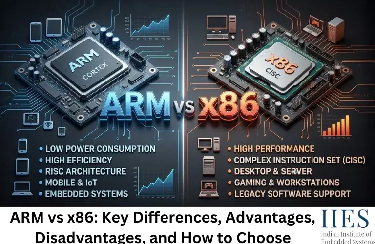 ARM vs x86 Key Differences, Advantages, Disadvantages, and How to Choose