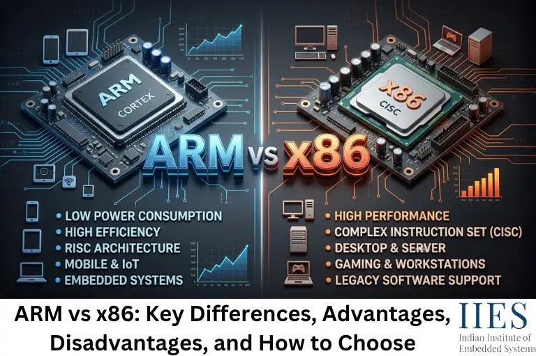 ARM vs x86 Key Differences, Advantages, Disadvantages, and How to Choose
