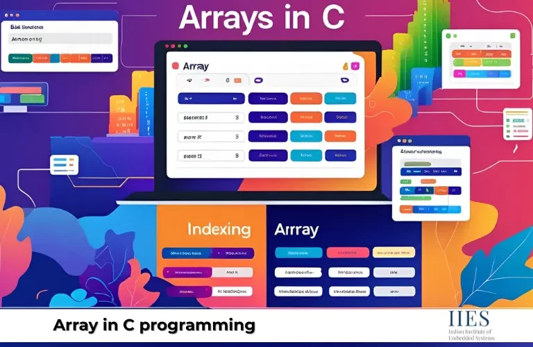 Memory representation of arrays in C programming