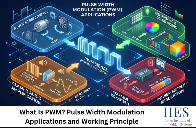 What Is PWM Pulse Width Modulation Applications and Working Principle