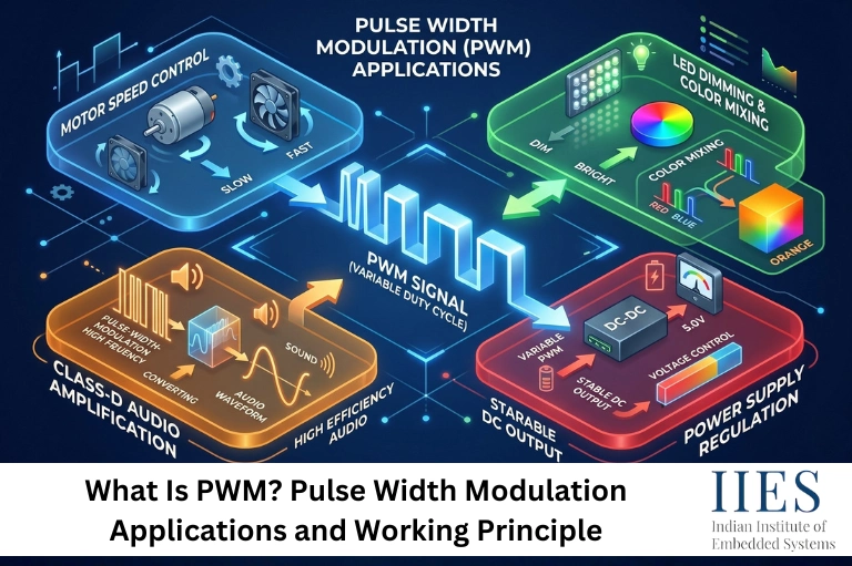 What Is PWM Pulse Width Modulation Applications and Working Principle