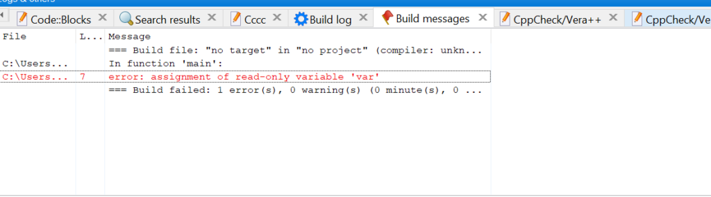 Constants and literals: