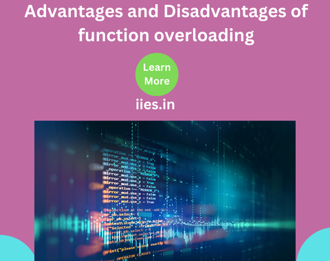 Advantages and Disadvantages of function overloading