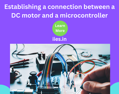 Establishing a connection between a DC motor and a microcontroller (8051)